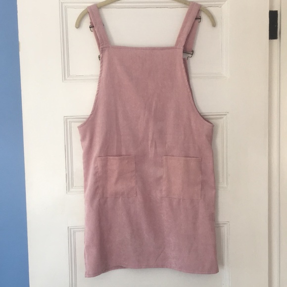 Pink Overall Dress - Picture 3 of 3